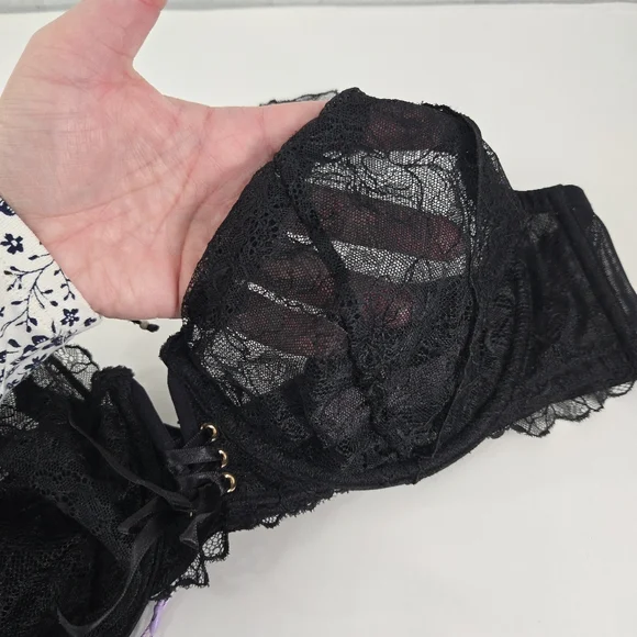 NWT Savage Fenty black lace bra - Picture 5 of 12